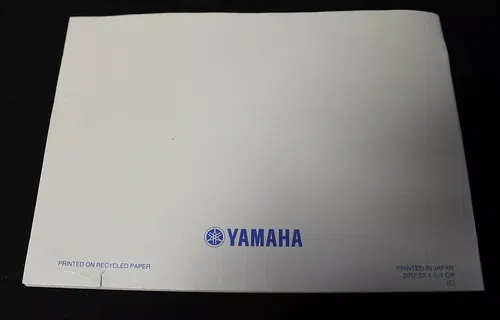 YAMAHA OWNERS MANUAL 2012 PW50 PW50D1 LIT-11626-26-26 5PG-28199-1C 12 PW 50 BOOK