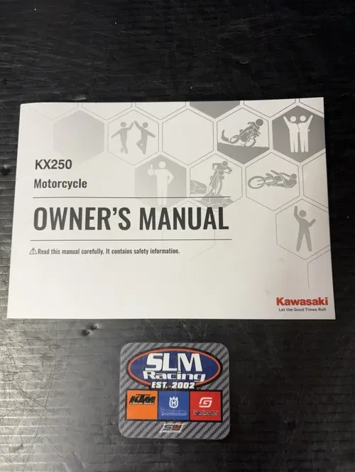 2025 Kawasaki KX250 Owners Manual