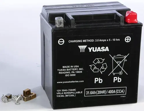 Yuasa YUAM7230L P105 Factory Activated Maintenance Free Battery