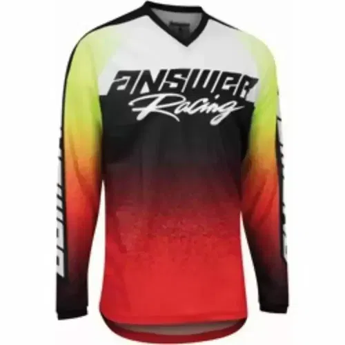 Answer Racing A22 Elite Proline MX Off-Road Jersey Red/Black YXL