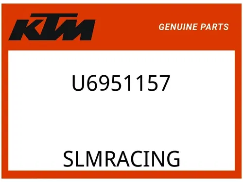 KTM OEM Part U6951157 FACTORY OIL FILTER COVER