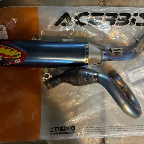 MF 4.1 Titanium Exhaust System-KTM HUSKY GAS GAS 450's