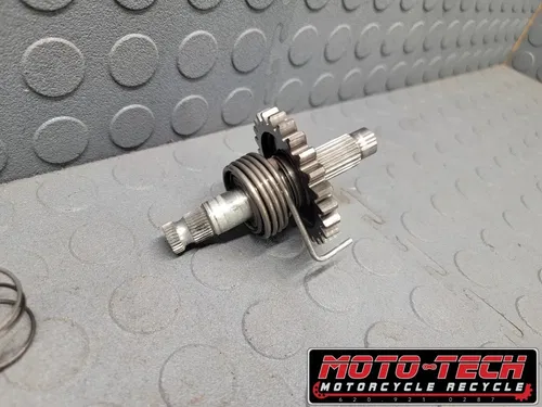 🏁 2003 HONDA CR85RB ✅ KICKSTART ASSEMBLY PEDAL SPINDLE GEAR CR 85R 85RB 272 🔥
