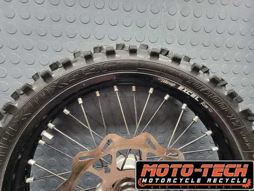 🔥 2019 KTM 85SX 17" FRONT WHEEL ✅ BRAKE ROTOR 🏁 HUB RIM  85 SX TC MC (271) 🔥