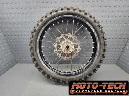 🔥 2019 KTM 85SX 17" FRONT WHEEL ✅ BRAKE ROTOR 🏁 HUB RIM  85 SX TC MC (271) 🔥
