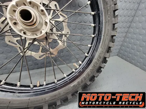🔥 2019 KTM 85SX 17" FRONT WHEEL ✅ BRAKE ROTOR 🏁 HUB RIM  85 SX TC MC (271) 🔥