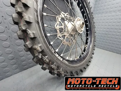 🔥 2019 KTM 85SX 17" FRONT WHEEL ✅ BRAKE ROTOR 🏁 HUB RIM  85 SX TC MC (271) 🔥