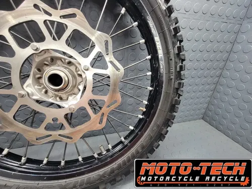🔥 2019 KTM 85SX 17" FRONT WHEEL ✅ BRAKE ROTOR 🏁 HUB RIM  85 SX TC MC (271) 🔥