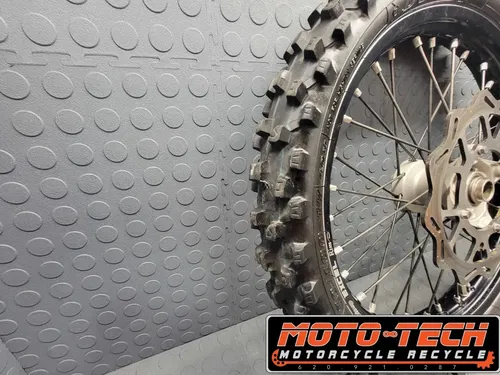 🔥 2019 KTM 85SX 17" FRONT WHEEL ✅ BRAKE ROTOR 🏁 HUB RIM  85 SX TC MC (271) 🔥