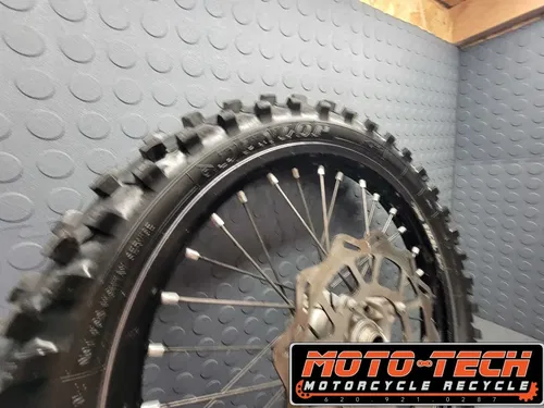 🔥 2019 KTM 85SX 17" FRONT WHEEL ✅ BRAKE ROTOR 🏁 HUB RIM  85 SX TC MC (271) 🔥
