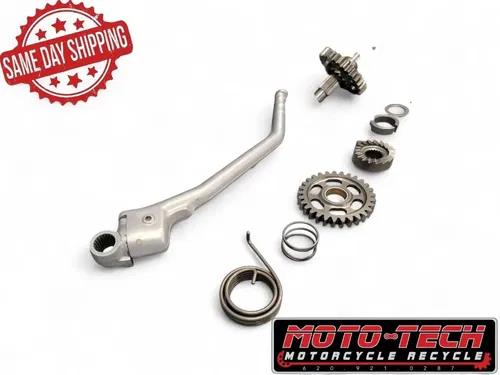 🔥2004 HONDA CR125 KICKSTART ASSEMBLY 🏁 SPINDLE 28251-KZ4-000 CR125R 277🔥