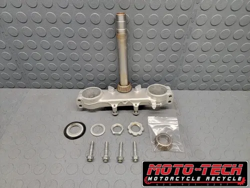 🔥2007 HONDA CR85RB OEM STEERING STEM TRIPLE CLAMP ✅  3219-GBF-K40  85RB  272 🔥