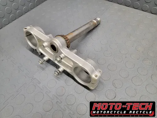 🔥2007 HONDA CR85RB OEM STEERING STEM TRIPLE CLAMP ✅  3219-GBF-K40  85RB  272 🔥