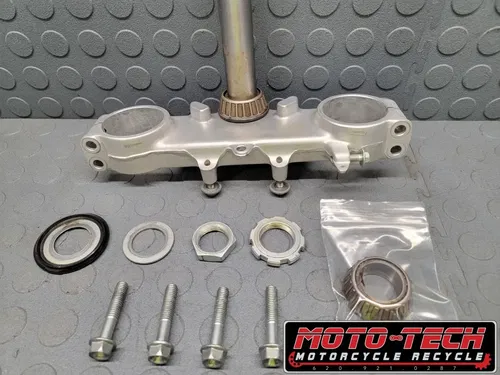 🔥2007 HONDA CR85RB OEM STEERING STEM TRIPLE CLAMP ✅  3219-GBF-K40  85RB  272 🔥