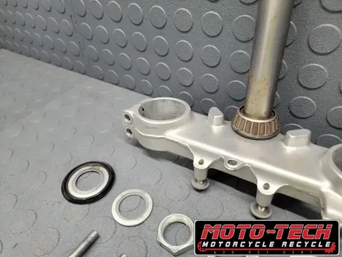 🔥2007 HONDA CR85RB OEM STEERING STEM TRIPLE CLAMP ✅  3219-GBF-K40  85RB  272 🔥