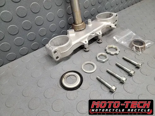 🔥2007 HONDA CR85RB OEM STEERING STEM TRIPLE CLAMP ✅  3219-GBF-K40  85RB  272 🔥
