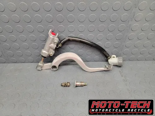 🔥 2007 HONDA CR85RB OEM REAR BRAKE MASTER CYLINDER 🏁 PEDAL  CR 85R 265🔥