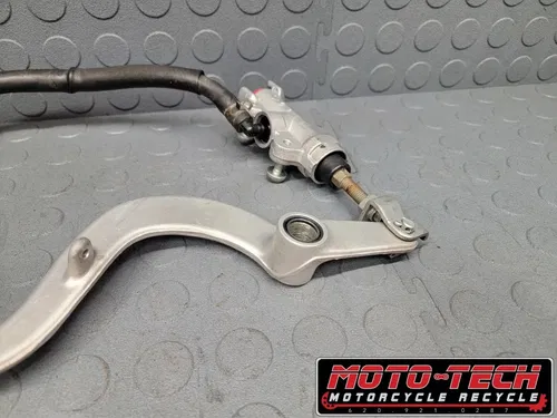 🔥 2007 HONDA CR85RB OEM REAR BRAKE MASTER CYLINDER 🏁 PEDAL  CR 85R 265🔥