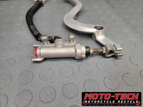 🔥 2007 HONDA CR85RB OEM REAR BRAKE MASTER CYLINDER 🏁 PEDAL  CR 85R 265🔥
