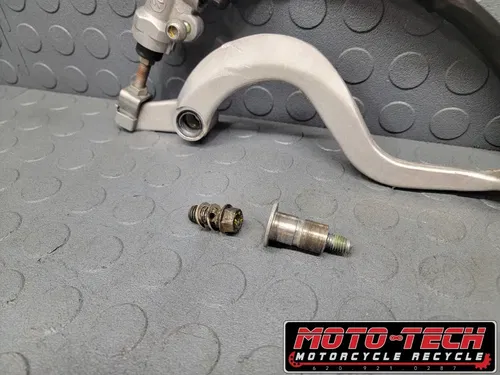 🔥 2007 HONDA CR85RB OEM REAR BRAKE MASTER CYLINDER 🏁 PEDAL  CR 85R 265🔥