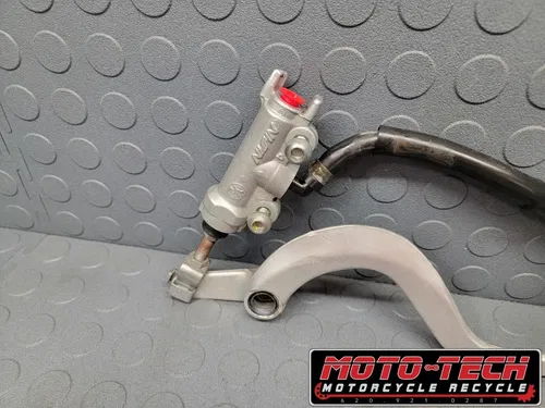 🔥 2007 HONDA CR85RB OEM REAR BRAKE MASTER CYLINDER 🏁 PEDAL  CR 85R 265🔥