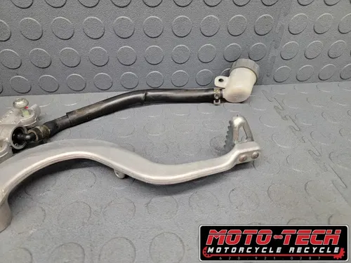 🔥 2007 HONDA CR85RB OEM REAR BRAKE MASTER CYLINDER 🏁 PEDAL  CR 85R 265🔥