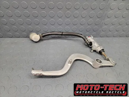 🔥 2007 HONDA CR85RB OEM REAR BRAKE MASTER CYLINDER 🏁 PEDAL  CR 85R 265🔥