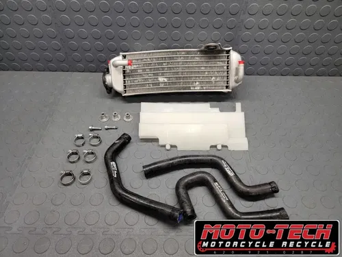 🔥2003 HONDA CR85RB RADIATOR & HOSES ✅ LOUVER 🏁 85R CR85R 85RB 272🔥