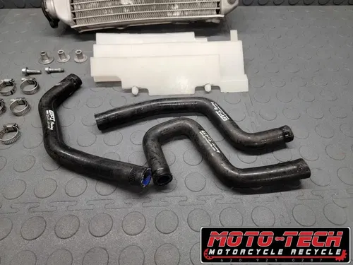 🔥2003 HONDA CR85RB RADIATOR & HOSES ✅ LOUVER 🏁 85R CR85R 85RB 272🔥