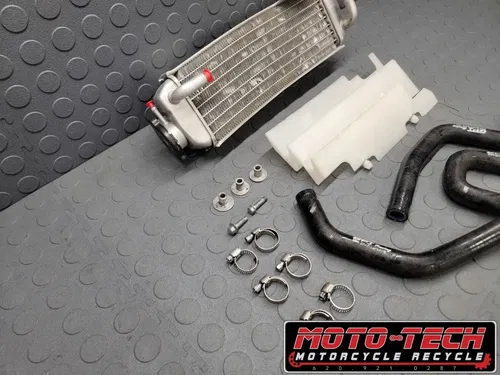 🔥2003 HONDA CR85RB RADIATOR & HOSES ✅ LOUVER 🏁 85R CR85R 85RB 272🔥