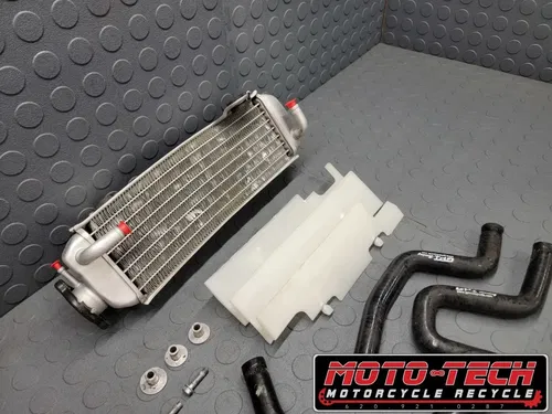 🔥2003 HONDA CR85RB RADIATOR & HOSES ✅ LOUVER 🏁 85R CR85R 85RB 272🔥