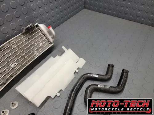 🔥2003 HONDA CR85RB RADIATOR & HOSES ✅ LOUVER 🏁 85R CR85R 85RB 272🔥