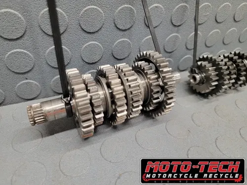 🔥2003 HONDA CR85RB TRANSMISSION MAIN SHAFT & COUNTERSHAFT CR85R 85RB 272🔥