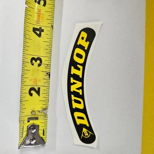 Dunlop Tire Stickers 10" To 14" Tires
