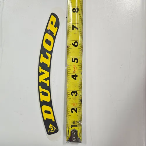 Dunlop 8" Big Bike Stickers
