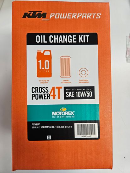 KTM Oil Change Kit 1.0