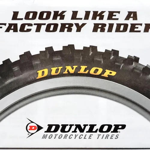 Dunlop Tire Stickers For 17" to 21" Tires