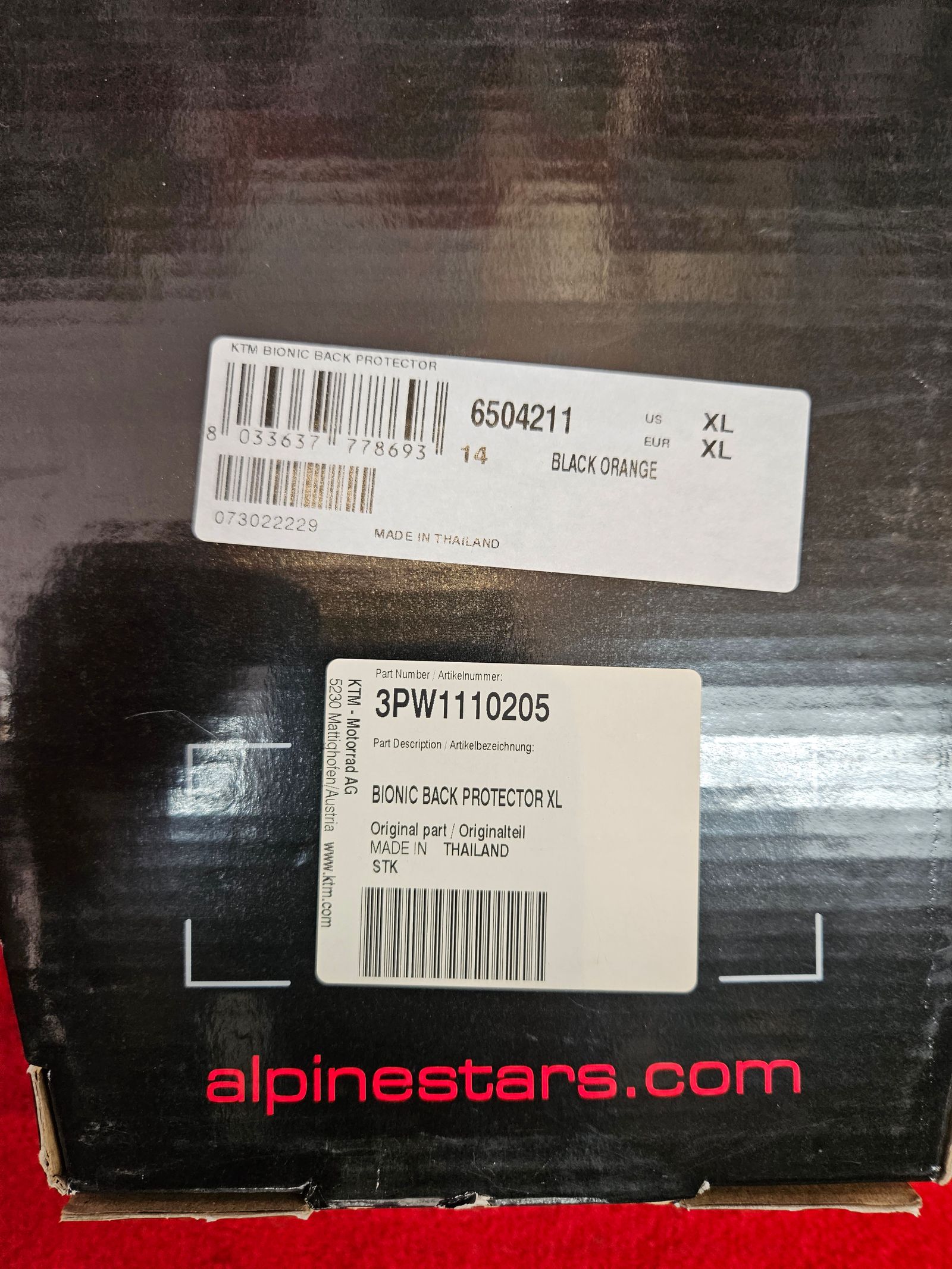 Bionic sales back protector