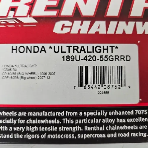 Renthal Sprocket 55 Tooth
