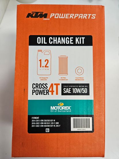 KTM Oil Change Kit 1.2