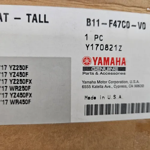 Yamaha Tall Seat