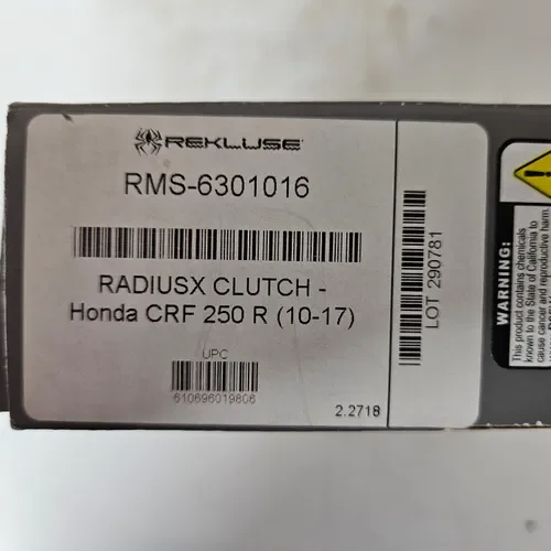 Rekluse Radiusx Clutch For Honda 2010-2017 CRF250R