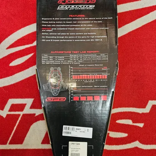 KTM Powerwear Alpinestars Bionic Back Protector