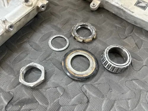 2008 08 Honda CRF450R CRF450 Triple Tree Upper Lower Bar Fork Clamp Steering