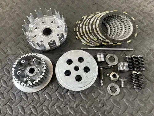 2005 05-08 KAWASAKI KX250F OEM COMPLETE CLUTCH W PLATES BASKET HUB 13095-0049