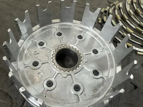 2005 05-08 KAWASAKI KX250F OEM COMPLETE CLUTCH W PLATES BASKET HUB 13095-0049