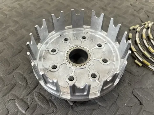 2005 05-08 KAWASAKI KX250F OEM COMPLETE CLUTCH W PLATES BASKET HUB 13095-0049