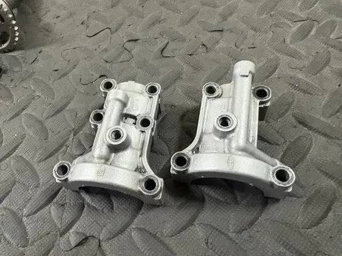 1998-1999 YAMAHA YZ400F OEM CAMSHAFT CAM CAPS SHAFTS SET INTAKE EXHAUST