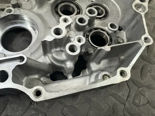 2006 06-09 YZ450F YZ 450F Right Crankcase Engine Bottom Carter Block Half Case