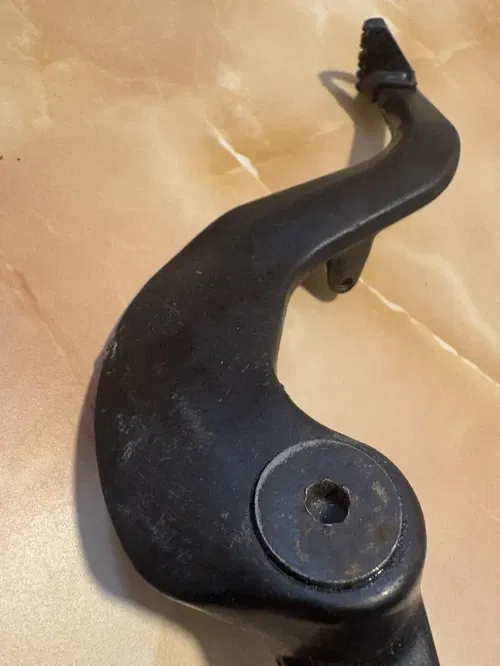 1996 Yamaha YZ125 OEM Rear Brake lever 4SS-27200-00-00